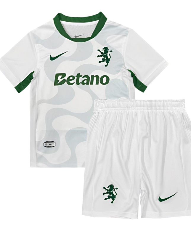 Kit Nike Camisola + Calção Sporting Clube de Portugal 25/26 - Secundário