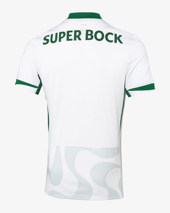 Camisola Nike Sporting Clube de Portugal 25 / 26 Segundo equipamento branco