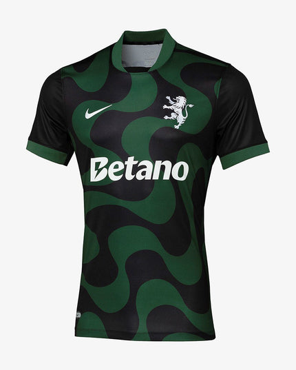 Camisola Nike Sporting Clube de Portugal 25 / 26 Segundo equipamento preto