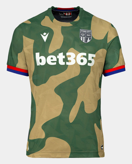 Camisola Macron 26/27 Stoke City  Equipamento Segundo