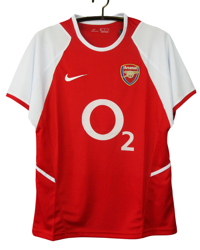 Camisola Arsenal Principal 2002/04