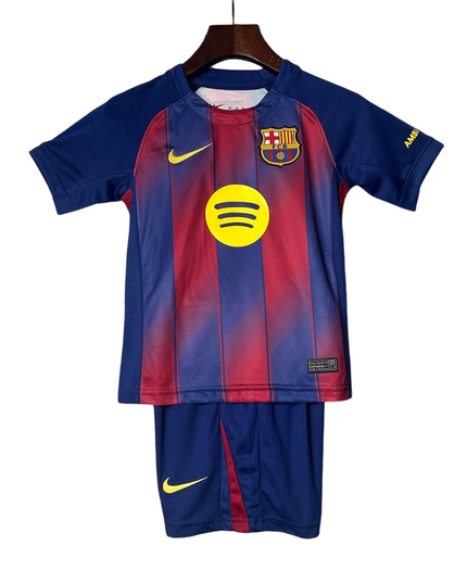 Kit Nike FC Barcelona Camisola + Calção 25 / 26 Equipamento Principal