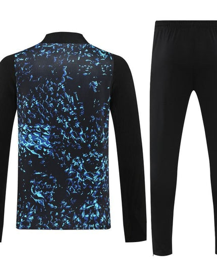 Fato de Treino  Inter Milan Black with Blue Water Splash