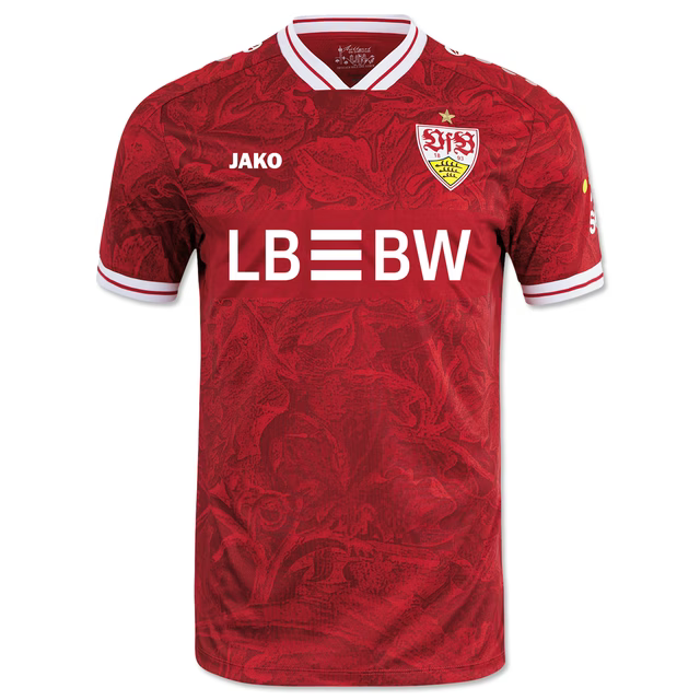 Camisa Jako VfB Stuttgart 25/26 Equipamento Segundo