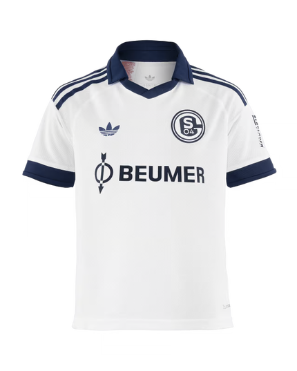 Camisola Adidas Schalke 04 26/27 Equipamento Segundo