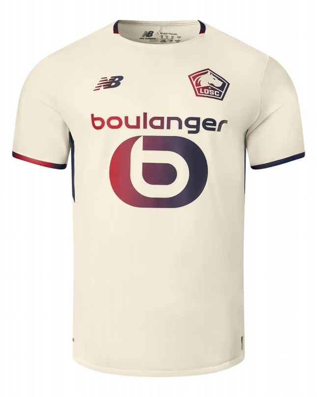 Camisa New Balance LOSC Lille 25/26 Equipamento Segundo
