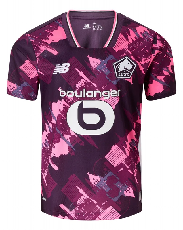 Camisa New Balance LOSC Lille 25/26 Equipamento Quarto