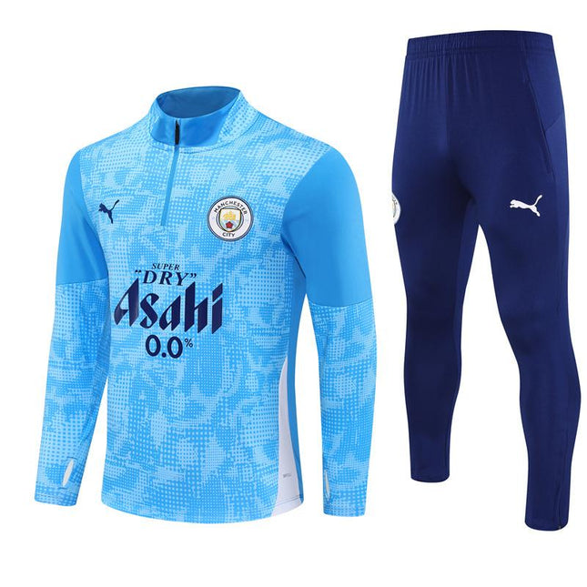 Fato de Treino  Manchester City Light Blue Camouflage