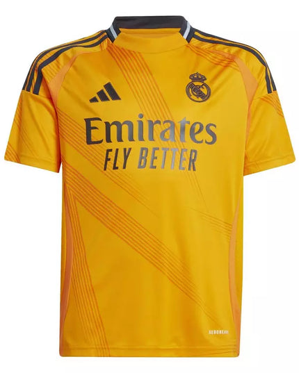 Kit Adidas Real Madrid CF Camisola + Calção 25 / 26 Equipamento Laranja