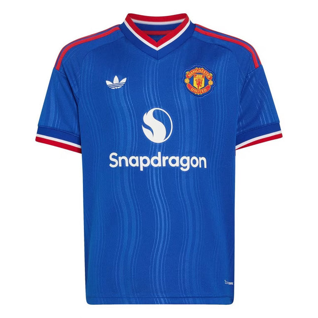 Kit Adidas Manchester United  Camisola + Calção 26 / 27 Equipamento Segundo
