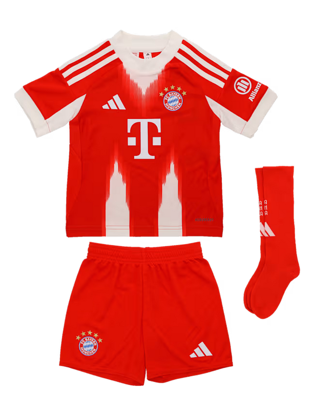 Kit Adidas Bayern Munchen Camisola + Calção 25/26  Equipamento Principal