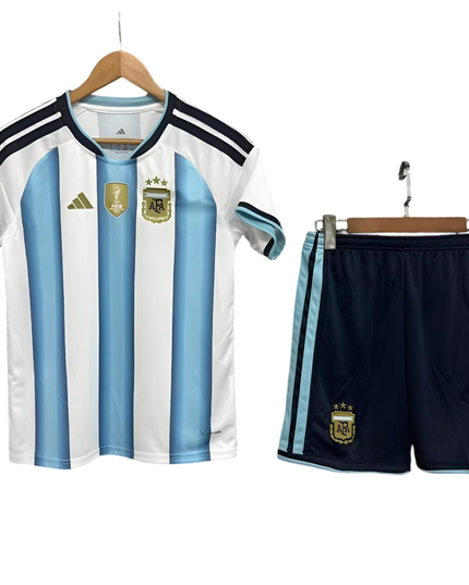 Kit Adidas Argentina  Camisola + Calção 25 / 26 Equipamento Principal