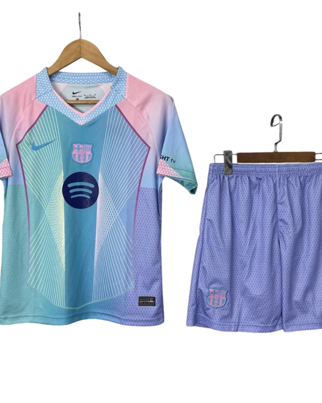 Kit Nike F.C. Barcelona  Camisola + Calção 25 / 26 Equipamento Especial