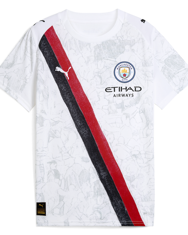 Kit Puma Manchester City FC Camisola + Calção 25 / 26 Segundo  Equipamento