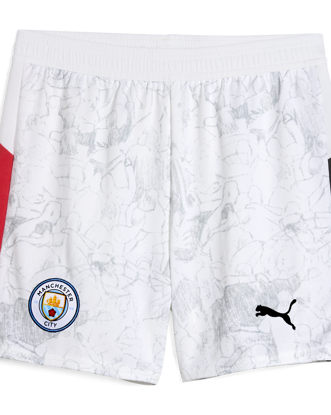 Kit Puma Manchester City FC Camisola + Calção 25 / 26 Segundo  Equipamento
