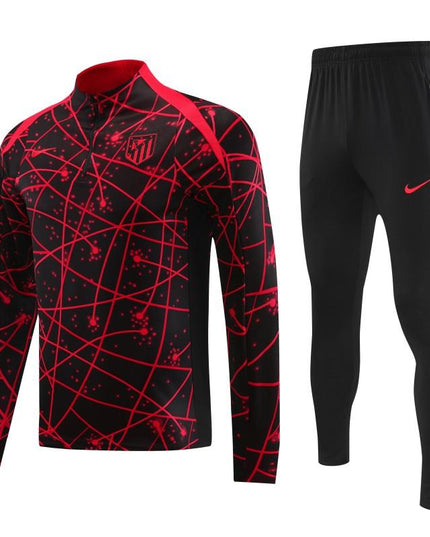 Fato de Treino  Atletico Madrid Black with Red