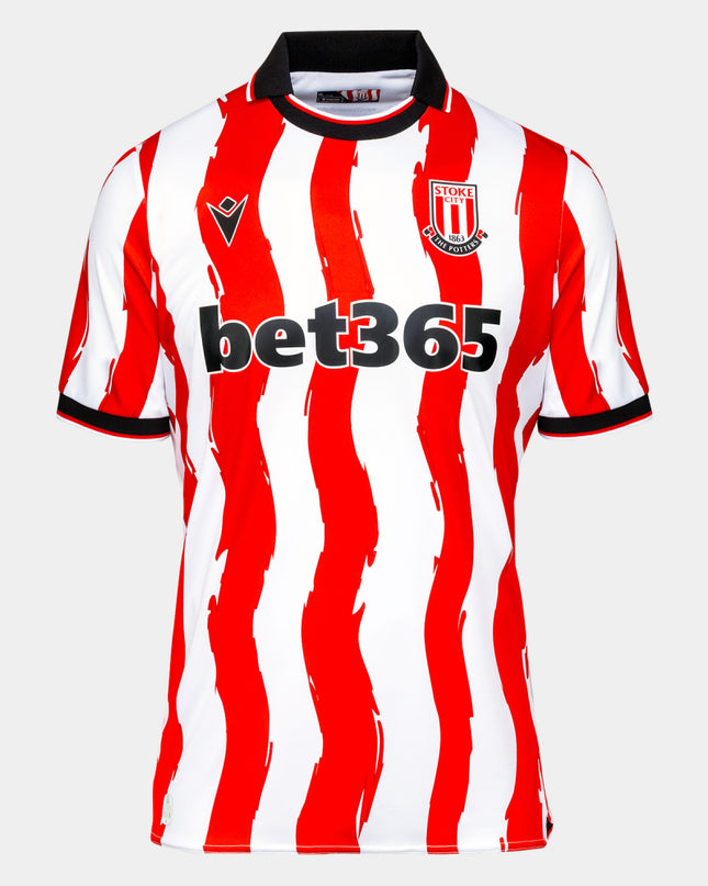 Camisola Macron 25/26 Stoke City  Equipamento Principal