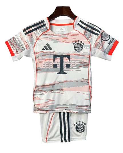 Kit Adidas Bayern Munchen Camisola + Calção 25/26  Equipamento Secundário