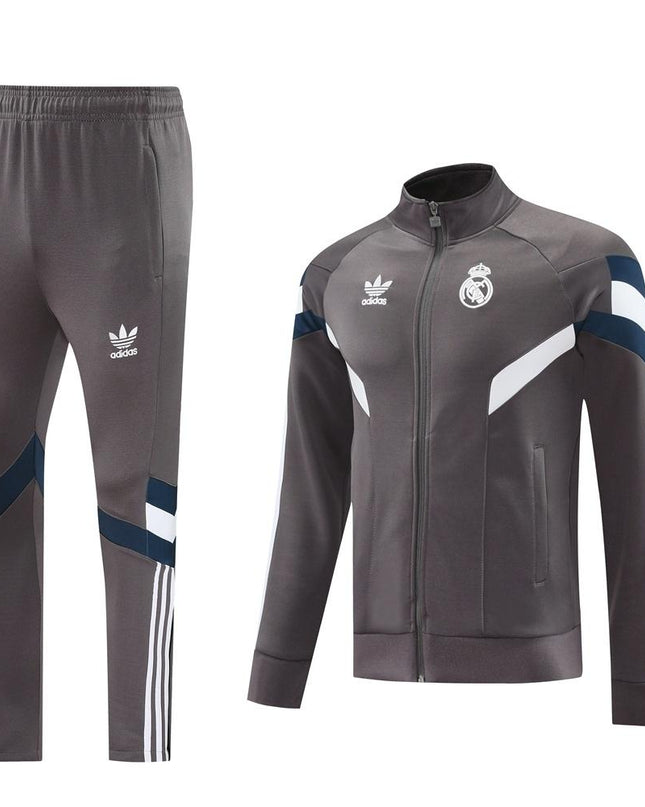 Fato de Treino  Real Madrid Light Grey