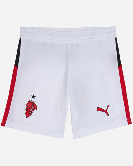 Kit Puma Camisola + Calção AC Milan 25/26 Equipamento Secundário