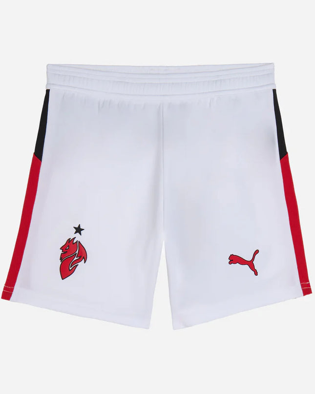 Kit Puma Camisola + Calção AC Milan 25/26 Equipamento Secundário