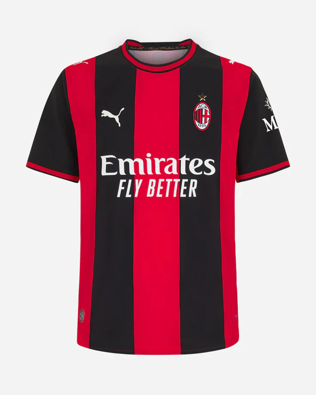 Kit Puma Camisola + Calção AC Milan 26/27 Equipamento Principal
