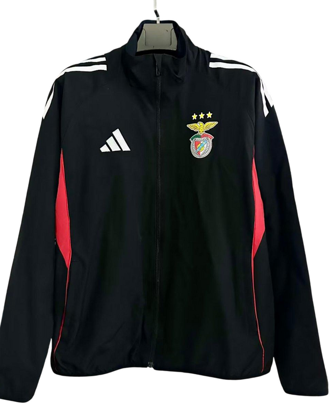 Casaco Adias Sport Lisboa e Benfica preto