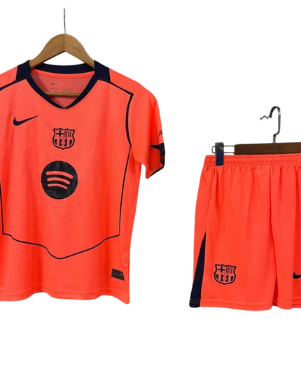 Kit Nike F.C. Barcelona Camisola + Calção 25 / 26 Equipamento Terceiro