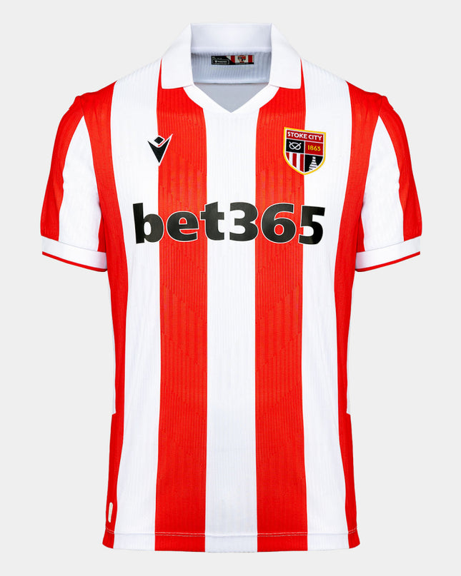 Camisola Macron 26/27 Stoke City  Equipamento Principal