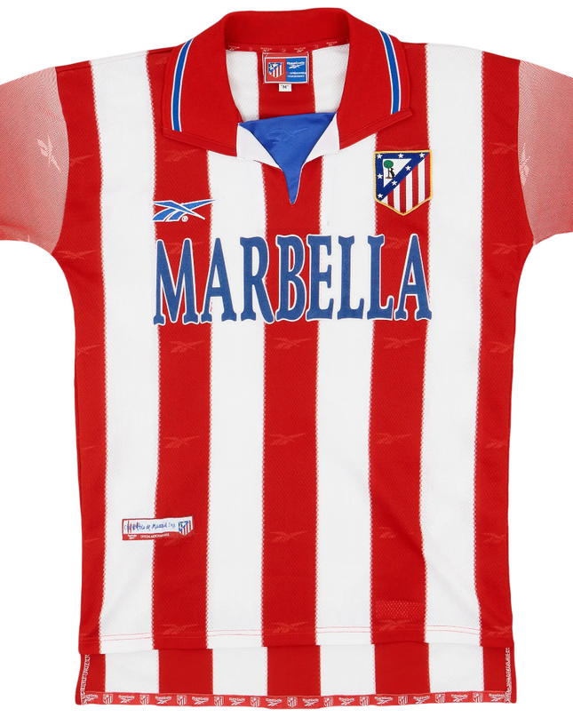 Camisola Principal Atlético Madrid 1998/99