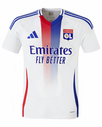 Kit Adidas Camisola + Calção Olympique Lyonnais 24/25 Equipamento Principal