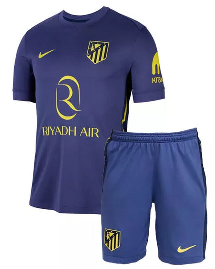 Kit Nike Club Atlético de Madrid Camisola + Calção 25 / 26 Segundo Equipamento