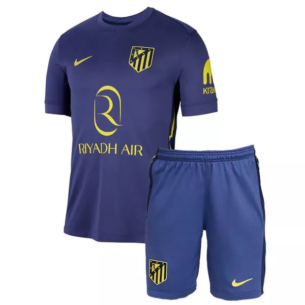 Kit Nike Club Atlético de Madrid Camisola + Calção 25 / 26 Segundo Equipamento
