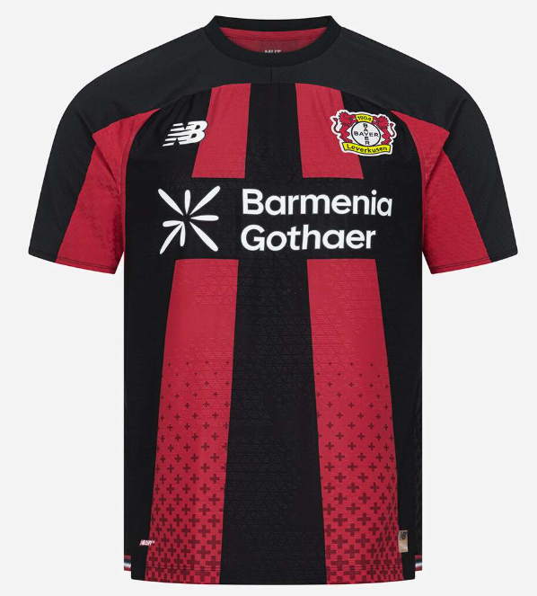 Kit New Balance Bayer 04 Leverkusen Camisola + Calção 26/27 Equipamento Principal