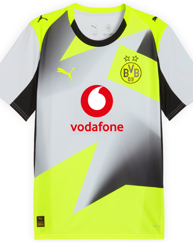 Kit Puma Borussia Dortmund  Camisola + Calção 25/26  Equipamento Secundário