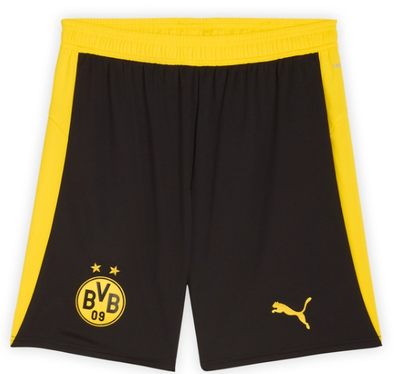 Kit Puma Borussia Dortmund  Camisola + Calção 25/26  Equipamento Principal