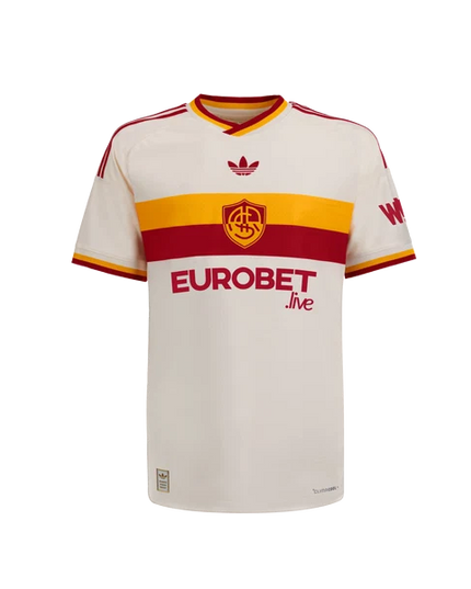 Kit Adidas AS Roma Camisola + Calção 26/27 Equipamento Segundo