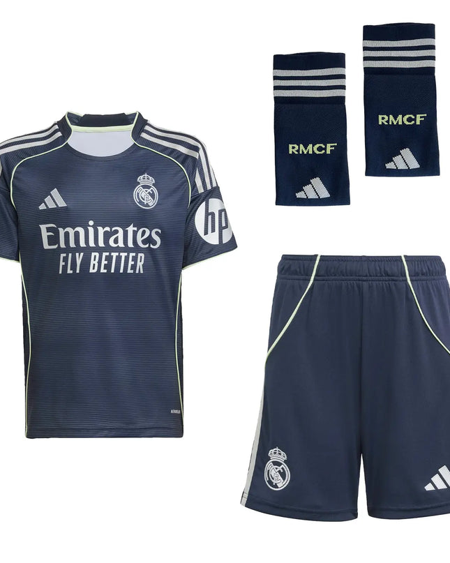 Kit Adidas Real Madrid CF Camisola + Calção 25 / 26 Segundo Equipamento