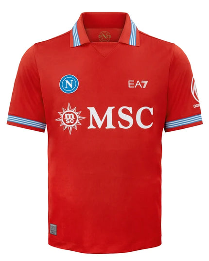 Kit Emporio Armani SSC Napoli Camisola + Calção 26 / 27 Equipamento Terceiro