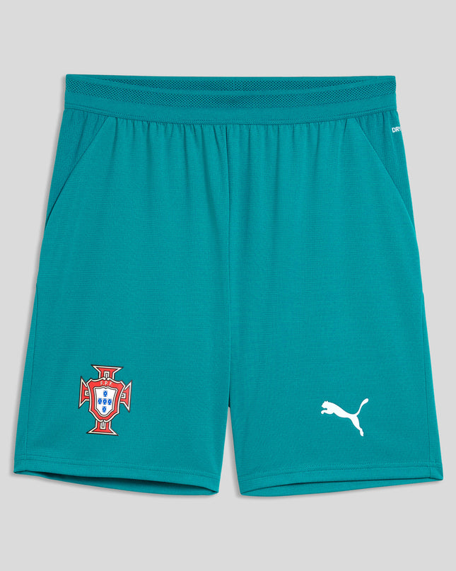 Kit Puma Seleção Portuguesa de Futebol Camisola + Calção Mundial Equipamento Secundário