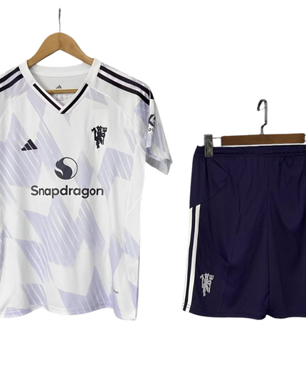 Kit Adidas Manchester United  Camisola + Calção 25 / 26 Equipamento Segundo