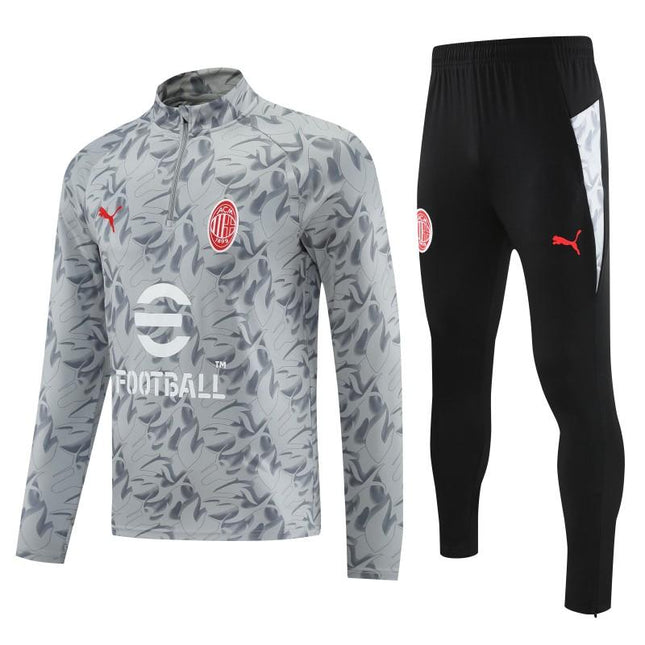 Fato de Treino AC Milan Grey with Camouflage