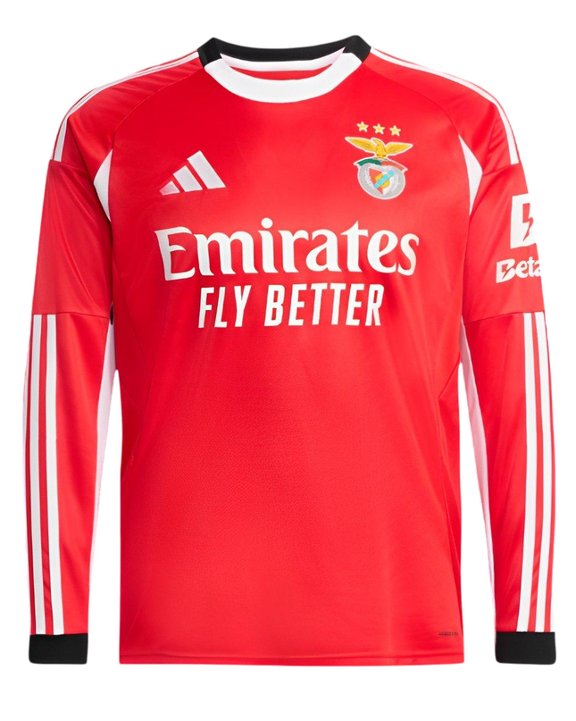 Camisola Adidas S.L Benfica 25 / 26 Equipamento Principal Manga Cumprida