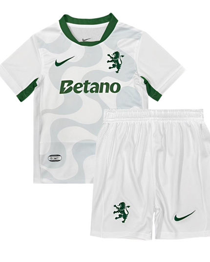Kit Nike Camisola + Calção Sporting Clube de Portugal 25/26 - Secundário