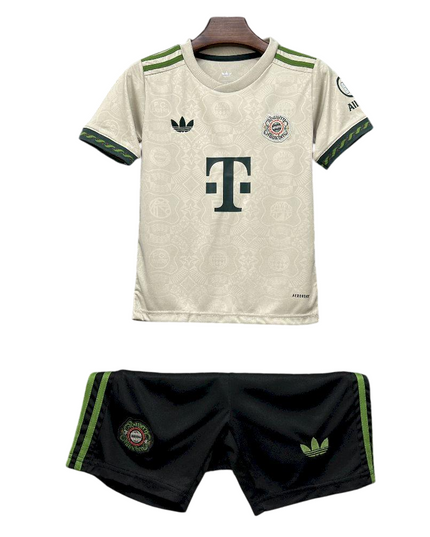 Kit Adidas Bayern Munchen Camisola + Calção 25/26  Equipamento  Terceiro