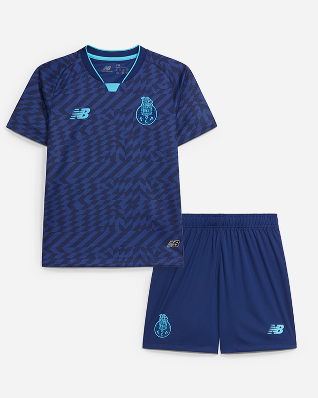 Kit New Balance Camisola + Calção Futebol Clube do Porto 24/25 Terceiro Equipamento