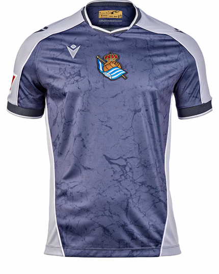 Camisola Macron  Real Sociedad de Fútbol 25/26 Segundo Equipamento