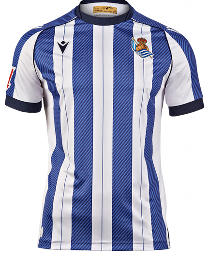 Camisola Macron  Real Sociedad de Fútbol 25/26 Equipamento Principal