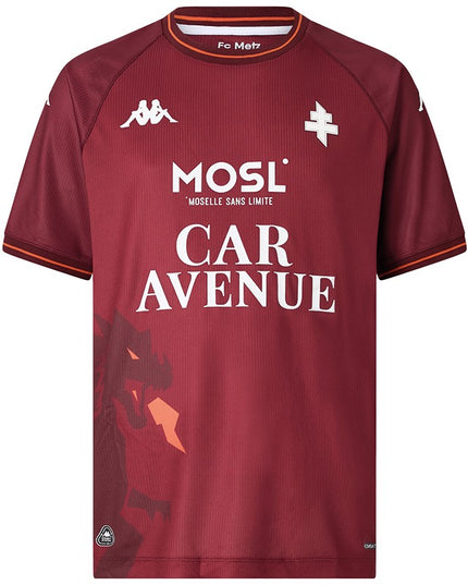Camisola Kappa FC Metz 25/26 Equipamento Principal
