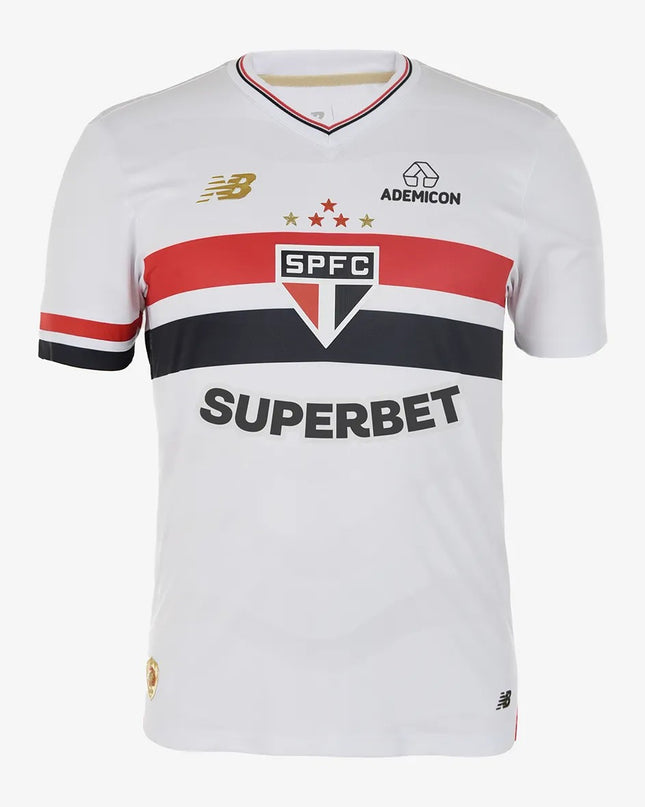 Camisola New Balance São Paulo FC 25 / 26 Equipamento Principal